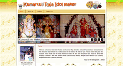 Desktop Screenshot of kumartulirajaidolmaker.com