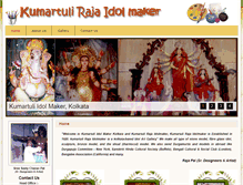 Tablet Screenshot of kumartulirajaidolmaker.com